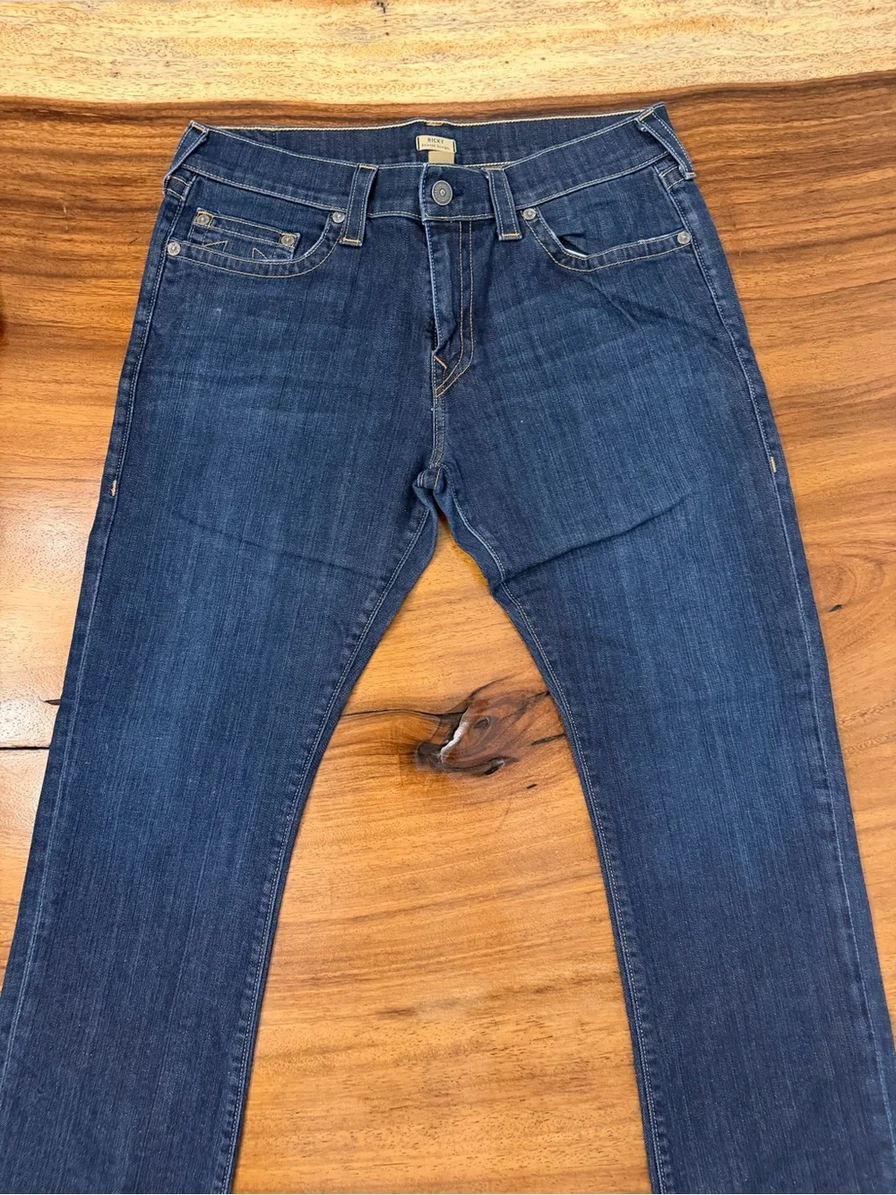 True Religion Straight Fit Dark Blue Men’s Jeans